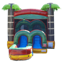 Tropical Fire Marble Wet/Dry Slide Bounce House Combo kids20fire20trop203 1771293748 Tropical Fire Marble Wet/Dry Slide Bounce House Combo